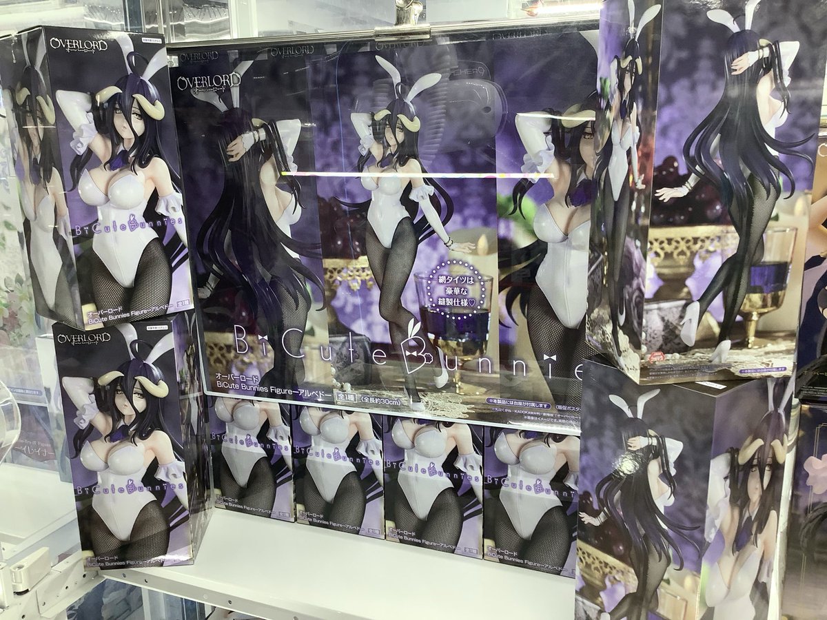 景品入荷情報】 ・オーバーロードBiCute Bunnies Figure ーアルベドー