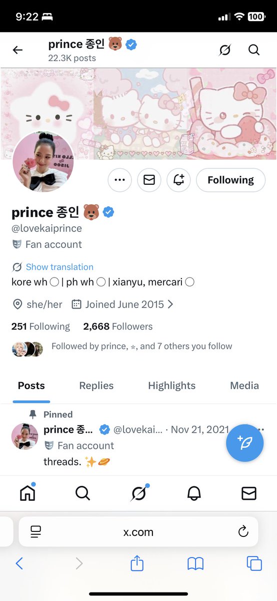 bpaddictedd's tweet photo. @lovekaiprince teşekkürler💝 https://t.co/HWfVZQLYU5