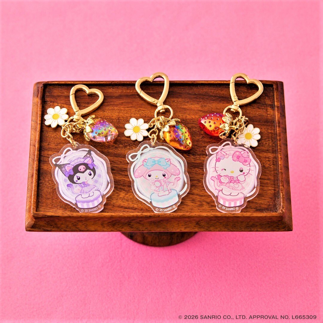 本日発売 ハローキティ、シナモロール、マイメロディ、クロミと