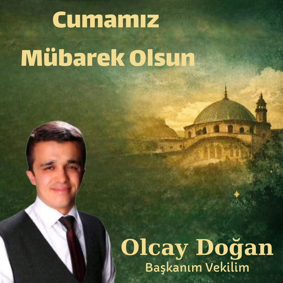 Allah’ın selamı, rahmeti, mağfireti ve bereketi üzerimize olsun.
Cumamız mübarek olsun.
#HayırlıCumalarvekilimbaşkanolcaydoganvekilim