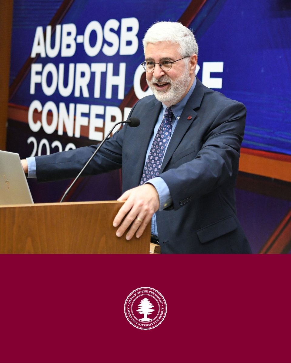 AUB Office of the President tweet media