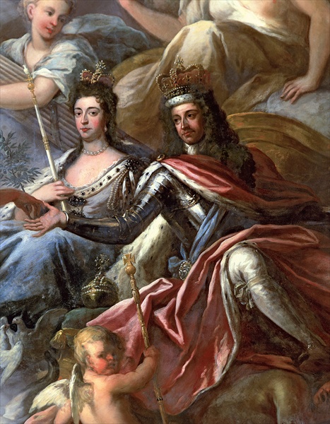 lorraineelizab6's tweet photo. #Otd 1689: Prince William of Orange &amp; Mary II were declared joint sovereigns of England, Ireland &amp; Scotland.

King James II had fled to France the December before.

This deposition led to the Battle of the #Boyne in 1690, &amp; the Battle of #Aughrim in 1691! https://t.co/fgZnu1k90w
