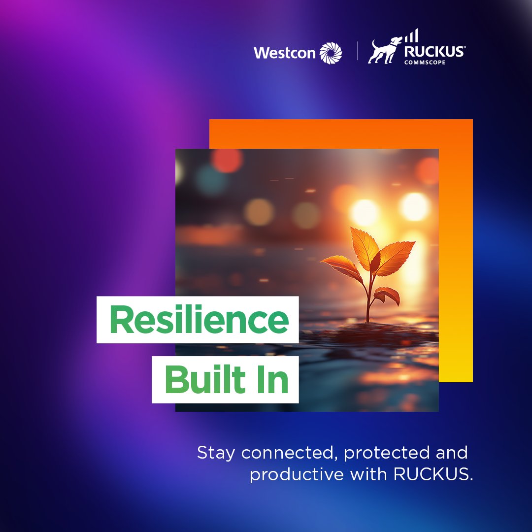 Built-in resilience matters. RUCKUS delivers network failover, traffic prioritisation and uptime.
 🔧 Talk to us: okt.to/hTIHbt
