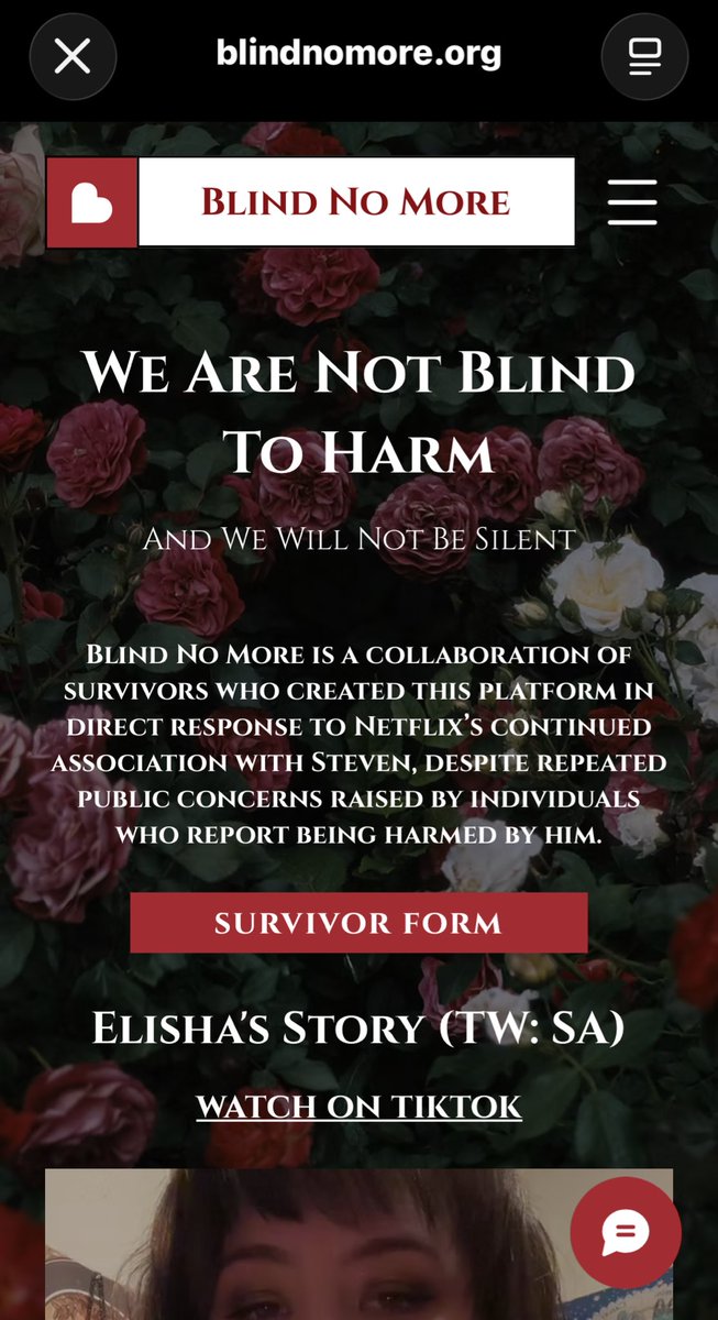 I just started season 10 of love is blind and  it’s obvious episode 1 that Steven is weird. But y’all-Since the cast release, 3 women have come forward accusing Steven of SA and there is even a website for women to share their experiences 😳 #loveisblind