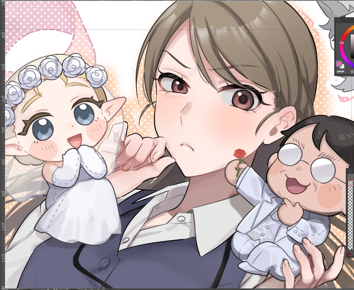 カラーの甲野(33)かわいいのに作中では全然かわいくない 