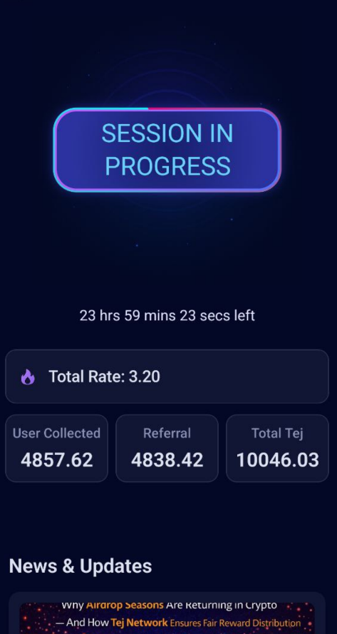 die_apt0583's tweet image. Welcome to TEJ Network!

Start mining TEJCOIN for FREE
Download the app on playstore and register using my referral code👇

play.google.com/store/apps/det…

🆔 My Referral Code: 0025IN

Join today &amp;amp; start your mining journey 🔥🚀

Best of Luck @TejCoin #CryptoMining