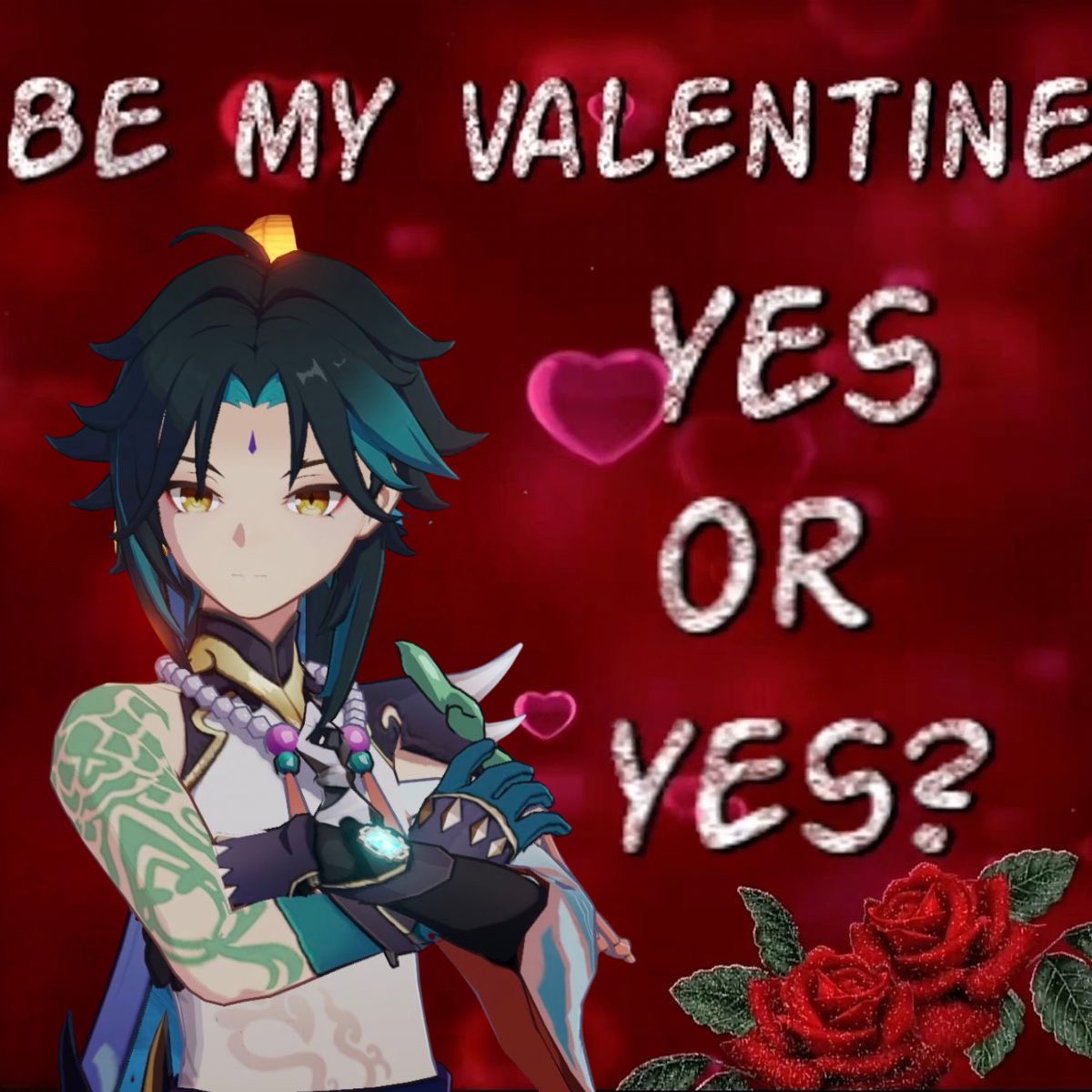 will you guys be my valentine tomorrow