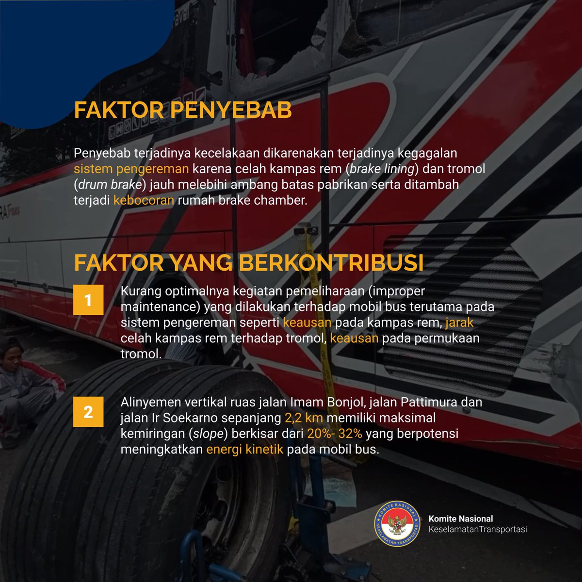 Komite Nasional Keselamatan Transportasi (KNKT) (@knkt_ri) on Twitter photo 