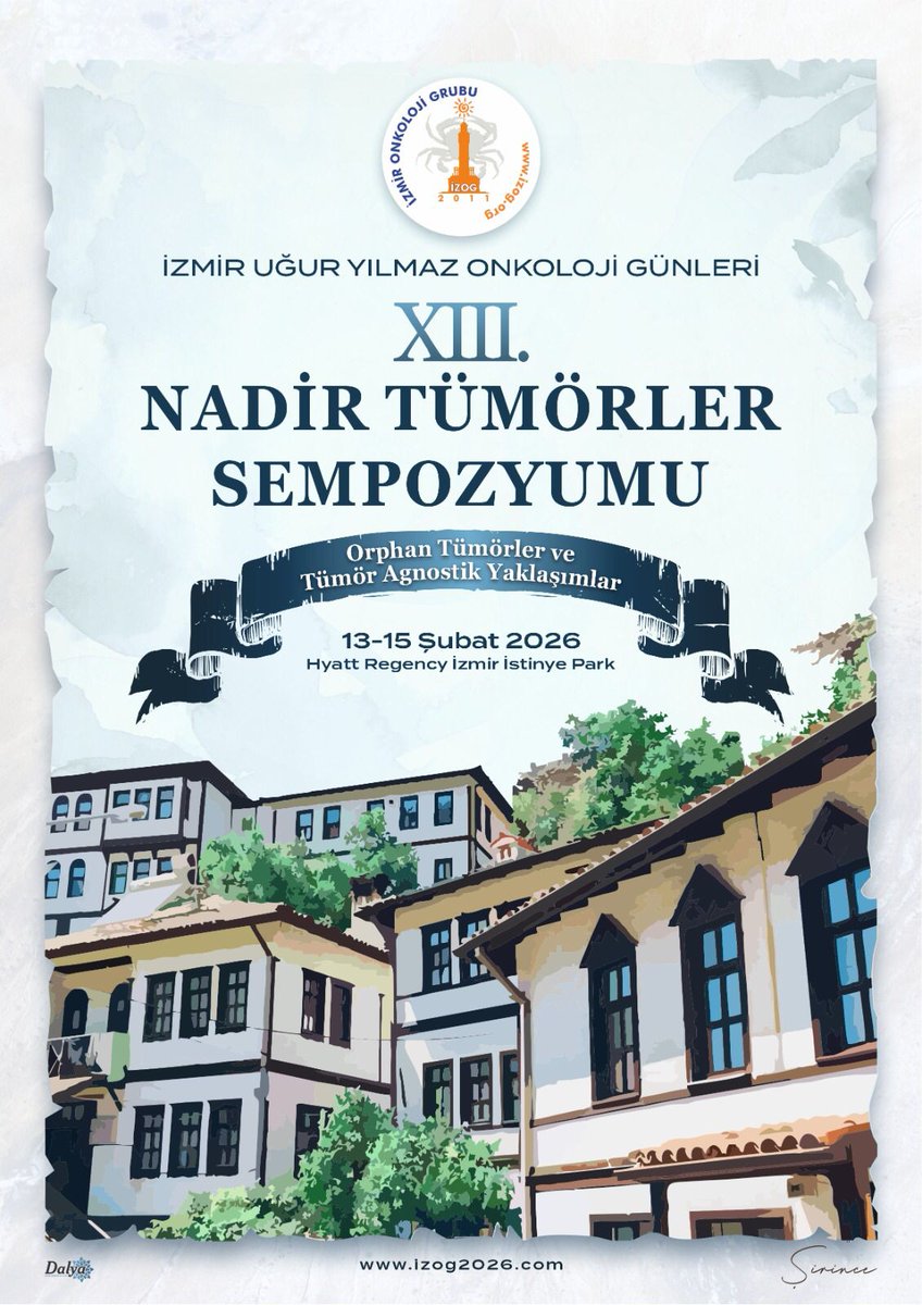 izog2020's tweet photo. 2026-Nadir Tümörler Sempozyumu'nda tüm davetlilerimizi heyecanla bekliyoruz 🌟 https://t.co/dvsgAGfXwn