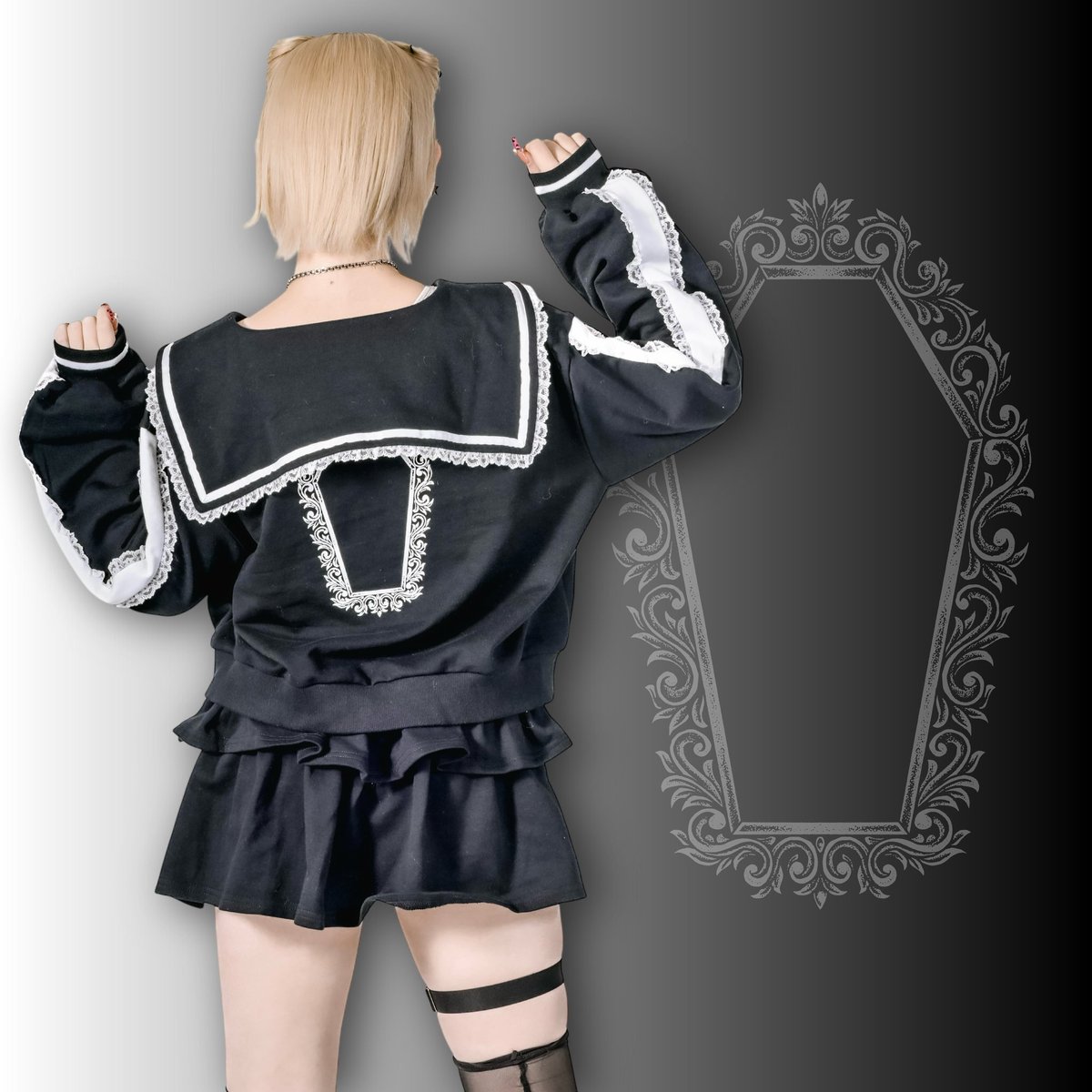 SERA」 KRY原宿竹下通り店 🏫好評販売中🏫 フリル仕様のセーラーとKRY