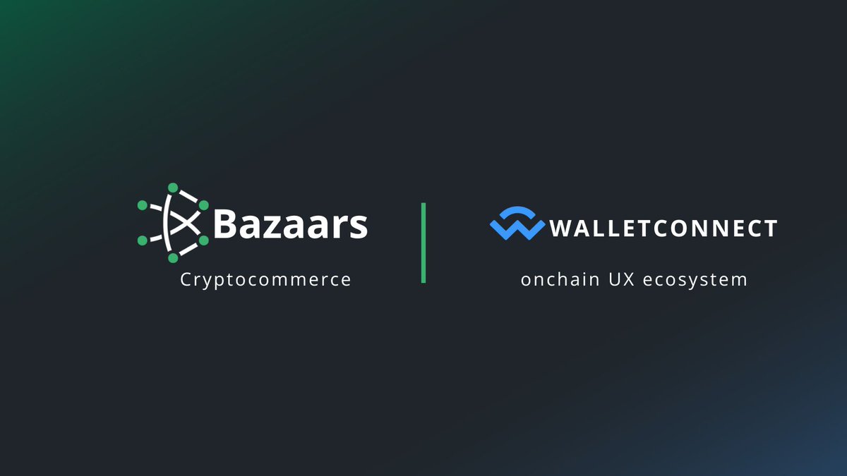 BZR Integrates with WalletConnect for Universal Wallet Access.
One connection, every wallet.

#Bazaars #BZR #CryptoCommerce #ORC55 #WalletConnect #Web3