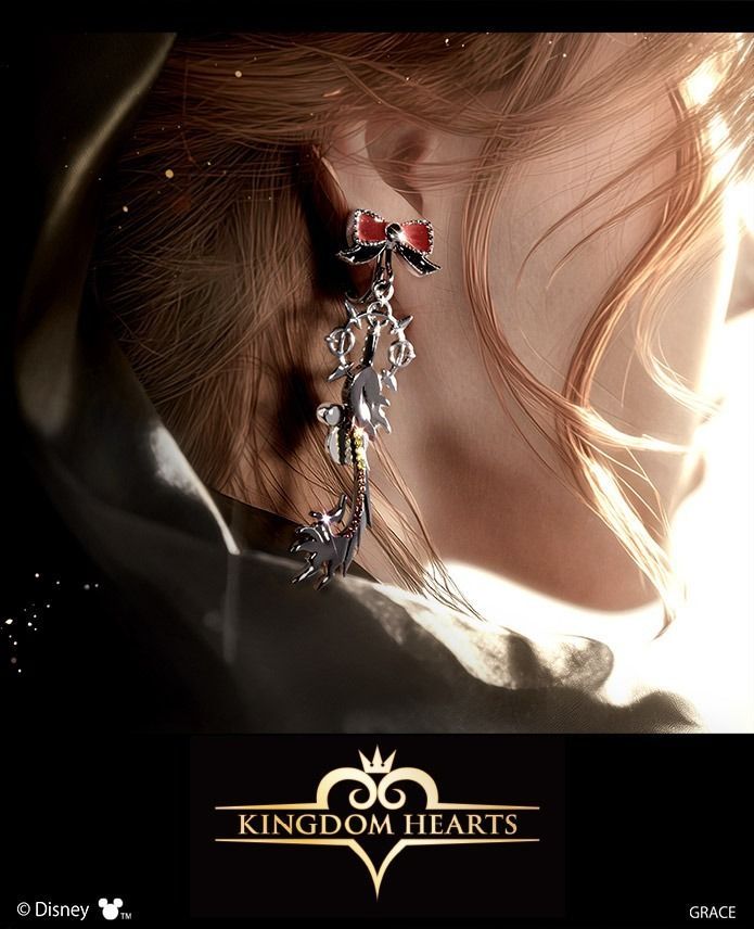 AitaiKuji's tweet photo. 💙 Wear keyblades as a fashion statement with the new Kingdom Hearts themed earrings by MAYLA!

🗝️ The collection features themed motifs of Sora, Riku, Roxas, and Axel with symbols of keyblades and Organization XIII!

⬇️ Pre-order today!
🛒 https://t.co/kMgIbDHjtr
📆 Release Date: June 2026

#KingdomHearts @mayla_classic