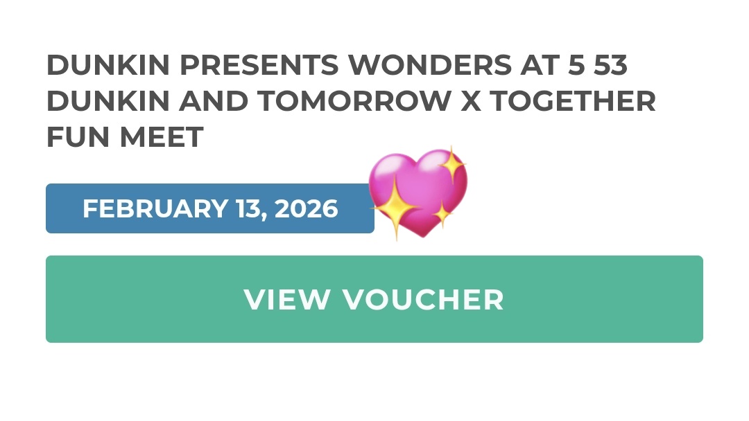 junibns's tweet photo. hello try lang wtt lft txt ph trade dunkin fanmeet

have: svip 117 row c
want: svip left or right https://t.co/u2KseGZWlx