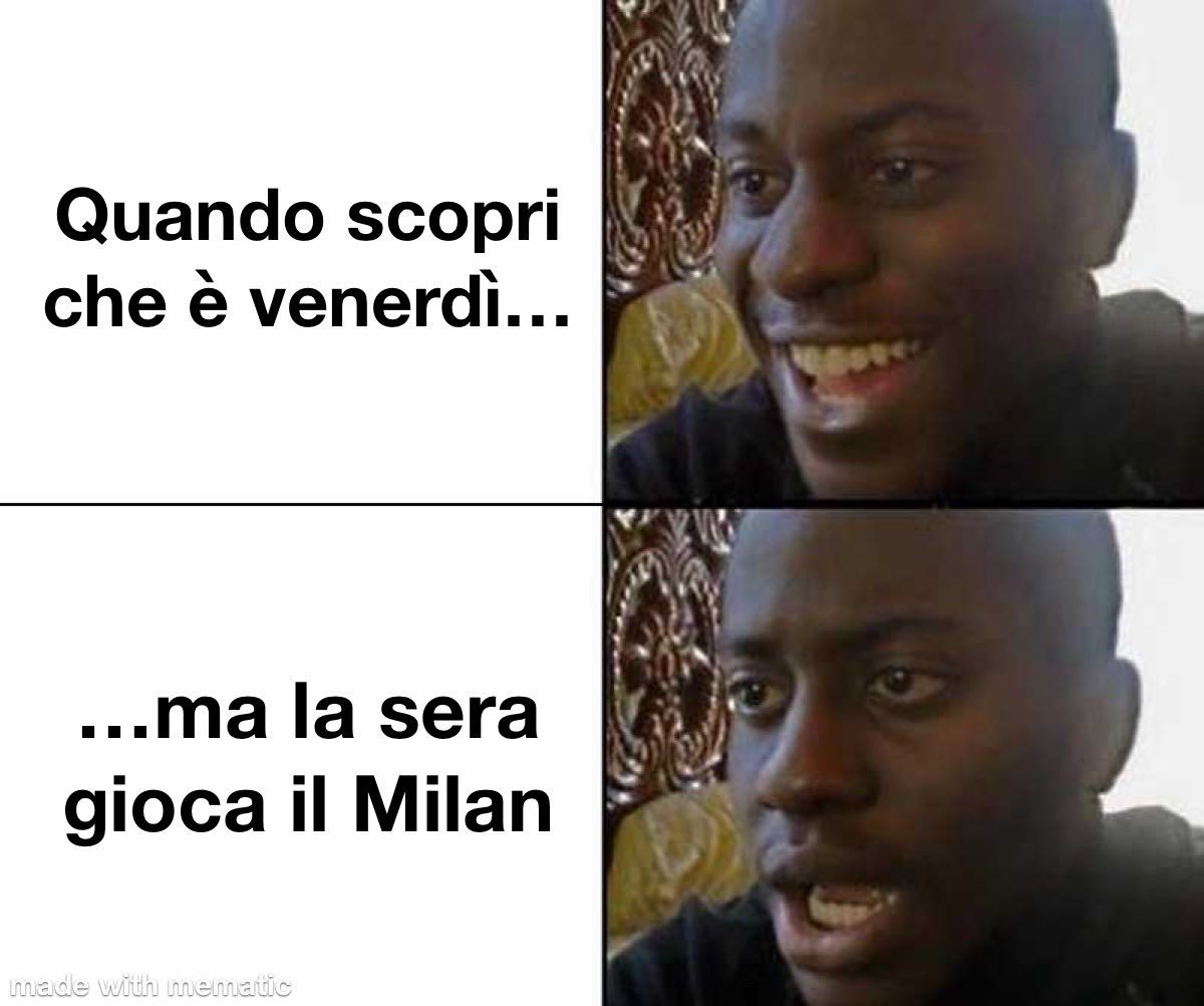 Figa si stava così bene 😭
#PisaMilan