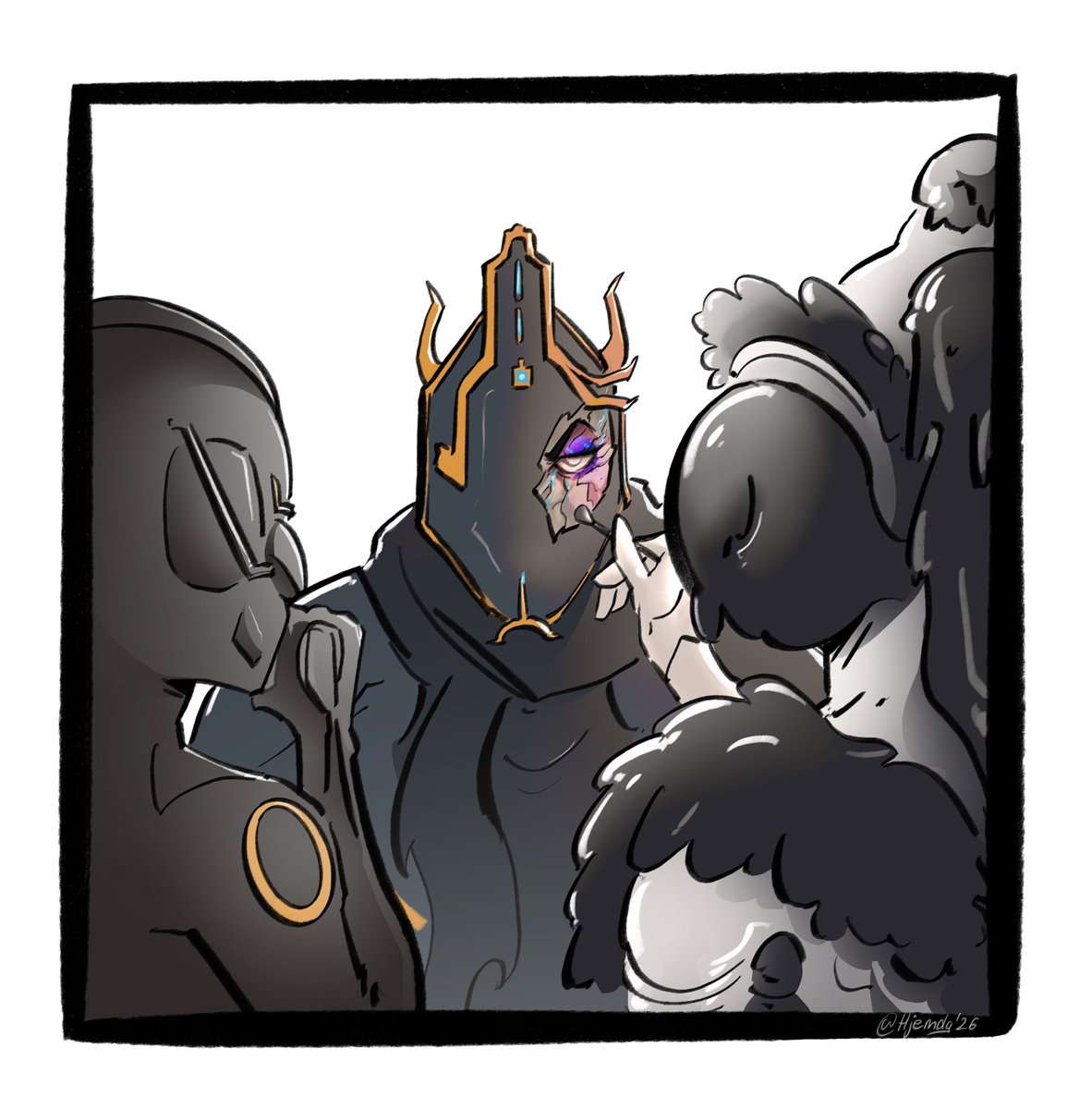 Follie discovers a whole new world of fashionframe #warframefanart