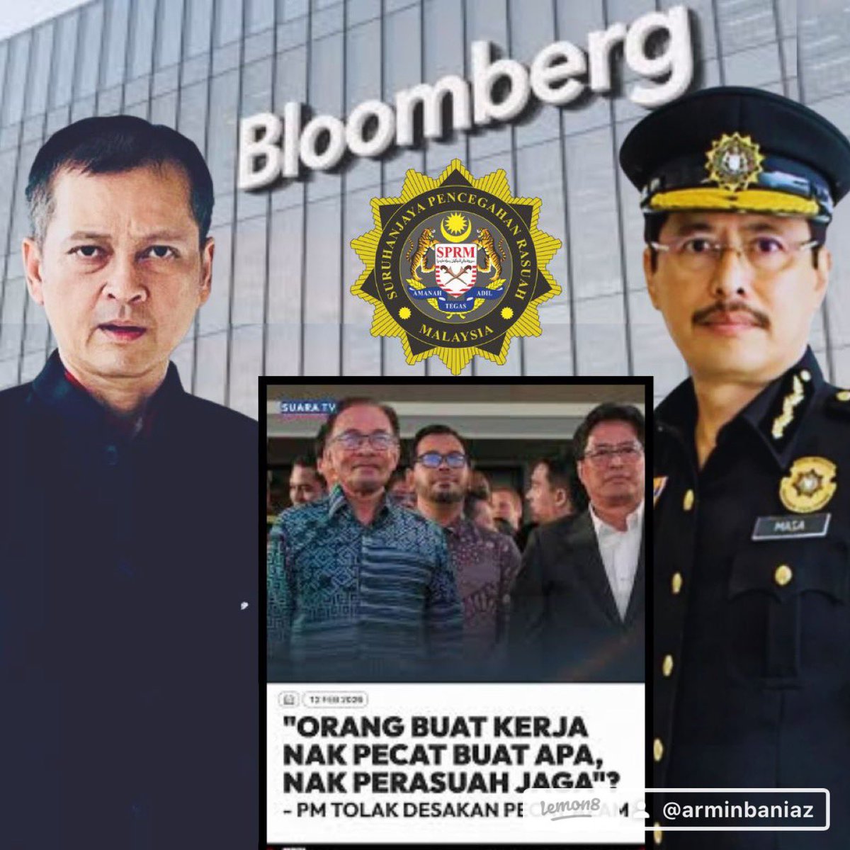 arminbaniaz's tweet photo. TUBUH RCI SIASAT KETUA PESURUHJAYA SPRM 
Oleh: Dr Armin Baniaz Pahamin

1. Pendedahan terbaharu oleh Bloomberg yang mengaitkan dakwaan salah guna kuasa penguatkuasaan, amalan ugutan dalam kes-kes korporat, serta persoalan konflik kepentingan yang didakwa menjalar sehingga ke peringkat tertinggi Suruhanjaya Pencegahan Rasuah Malaysia (SPRM), bukan isu remeh dan bukan isu yang boleh dipadamkan dengan kenyataan defensif atau pujian politik. 

2. Ia menyentuh secara langsung asas keyakinan awam terhadap institusi yang sepatutnya menjadi benteng utama dalam memerangi rasuah dan penyalahgunaan kuasa.

3. Dalam konteks ini, kenyataan Perdana Menteri yang memilih untuk tidak mengambil tindakan, malah mempertahankan dan memuji Tan Sri Azam Baki, menimbulkan kebimbangan serius terhadap komitmen kerajaan kepada prinsip akauntabiliti institusi.

4. Dalam keadaan keyakinan rakyat semakin terhakis, tiada langkah konkrit diumumkan untuk mengaktifkan mekanisme semak dan imbang atau menubuhkan siasatan bebas yang benar-benar diyakini.

5. Rakyat berhak bertanya: mengapa cepat mempertahankan, tetapi lambat menyiasat?

6. Apabila persoalan integriti melibatkan ketua institusi penguatkuasaan tertinggi tidak dirujuk kepada semakan bebas, mesej yang sampai kepada rakyat dan komuniti pelabur ialah wujudnya persepsi perlindungan kuasa, bukan ketegasan tadbir urus.

7. Kritikan ini bukan serangan peribadi. Ia adalah tuntutan prinsip bahawa integriti institusi tidak boleh disandarkan kepada keyakinan politik semata-mata, tetapi mesti ditegakkan melalui proses yang telus, bebas dan berwibawa.

8. Lebih membimbangkan ialah hakikat bahawa isu yang membabitkan Tan Sri Azam Baki bukan muncul sekali, tetapi berulang dalam bentuk yang menimbulkan pola persoalan awam.

9. Kontroversi mula memuncak pada tahun 2021 apabila laporan kewartawanan tempatan membangkitkan isu pemilikan saham bernilai tinggi dalam syarikat tersenarai, yang mencetuskan persoalan tentang pematuhan kepada peraturan pemilikan saham bagi pegawai awam kanan.

10. Polemik itu berlanjutan hingga 2022 dengan penjelasan berkaitan akaun dagangan saham, diiringi bantahan masyarakat sivil serta perdebatan nasional mengenai standard etika seorang Ketua Pesuruhjaya SPRM.

11. Walaupun episod tersebut dianggap selesai dari sudut pentadbiran, ia tidak pernah diselesaikan melalui mekanisme semakan bebas yang menyeluruh, menyebabkan persepsi konflik kepentingan kekal berlarutan.

12. Bloomberg turut memperincikan bahawa Tan Sri Azam Baki kekal memegang jawatan merentasi beberapa pentadbiran Perdana Menteri serta menerima lanjutan perkhidmatan beberapa kali, sekali gus menambah dimensi persepsi bahawa kedudukan tersebut semakin kebal daripada akauntabiliti.

13. Kemuncaknya pada Februari 2026, laporan media antarabangsa itu membangkitkan satu lagi isu berkaitan pemilikan 17.7 juta saham dalam Velocity Capital Partners pada suatu ketika, dengan nilai anggaran yang sekali lagi mencetuskan perdebatan tentang pematuhan kepada garis panduan penjawat awam dan keperluan pengisytiharan harta secara telus. 

14. SPRM menegaskan bahawa pengisytiharan dibuat melalui saluran rasmi. Namun persoalan integriti tidak hanya berkisar pada pematuhan teknikal, tetapi juga pada persepsi konflik kepentingan yang melekat pada jawatan tersebut.

15. Pada masa yang sama, laporan penyiasatan tersebut mengemukakan dakwaan lebih luas mengenai kemungkinan penyalahgunaan proses siasatan dalam pertikaian korporat. Laporan itu mendakwa dan memberi gambaran bahawa kuasa penyiasatan, tangkapan, reman dan tekanan pendakwaan dimanipulasi dalam pertikaian korporat melibatkan pihak tertentu. 

16. Jika dakwaan ini benar, ia amat serius dan menggugat asas kedaulatan undang-undang. Jika tidak benar, ia tetap menuntut penjelasan bebas untuk memulihkan reputasi institusi.

17. Di sinilah persoalan asas timbul: siapakah yang mengawasi pengawas?

(1/2) Bersambung 

https://t.co/wXQCJkK7We