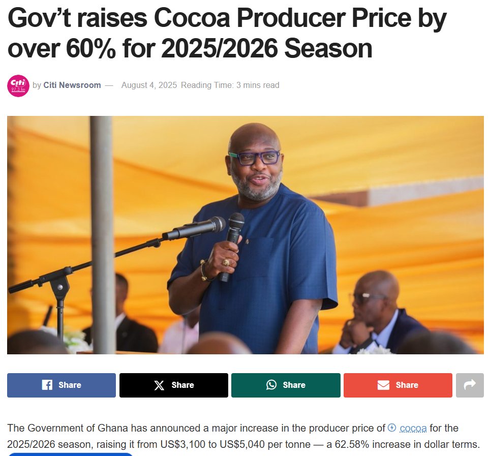 kofitonto's tweet photo. 62% hike in August. 28.6% cut by February. Ato Forson calls it automatic adjustment. Now the farmers call it betrayal in the month of love. 'Odo asisi y3n ampa!'
Stop playing games with people's livelihoods https://t.co/vYzGaTsuyG