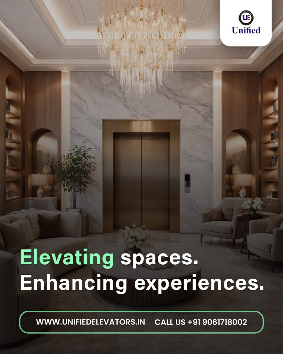 unifiedelevator's tweet photo. Unified Elevators, we bring together innovation, safety, and premium design to transform every journey into a statement of elegance. From luxury residential lifts to commercial solutions, we deliver performance you can trust and aesthetics you’ll love.

#elevatorsinkerala https://t.co/zQywV9IGrN