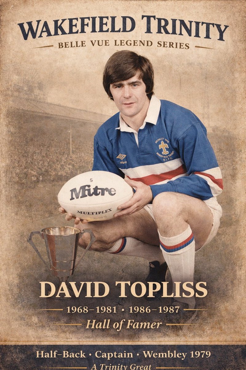 Today’s featured players with AI assistance are … David Topliss … Club Legend &amp; Hall of Famer … ⚜️🔴⚪️🔵⚜️