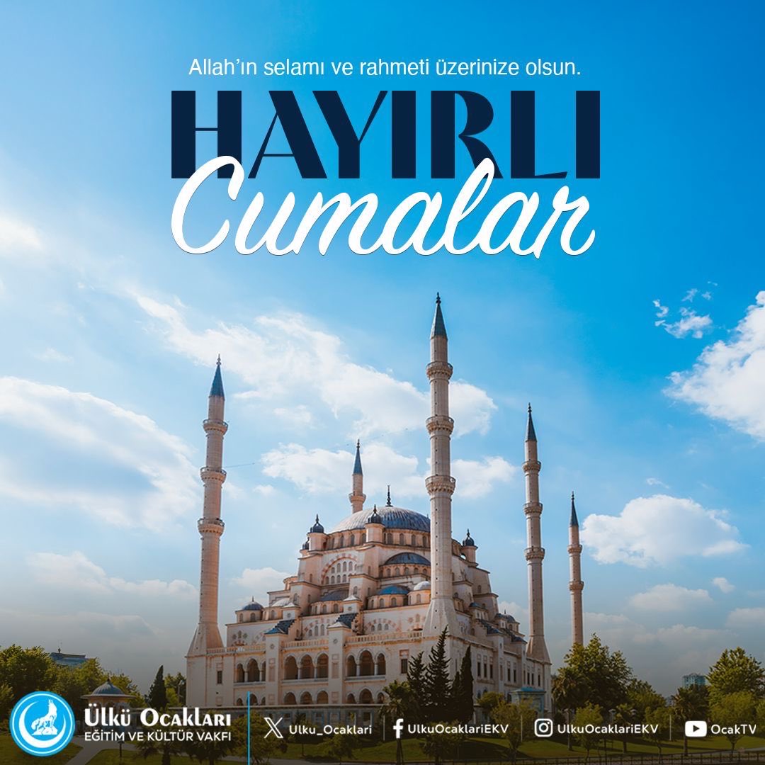Allah’ın rahmeti ve bereketi üzerinize olsun. Dualarınız kabul, cumamız mübarek olsun. #HayırlıCumalar 
<a href="/omerfarukyildrm/">Ömer Faruk Yıldırım</a> 
<a href="/BalabanKemal/">ϜϓſϞ Kemal BALABAN  🇹🇷🇹🇷🇹🇷</a> 
<a href="/UReis07/">Uğur ÖZKAN</a>