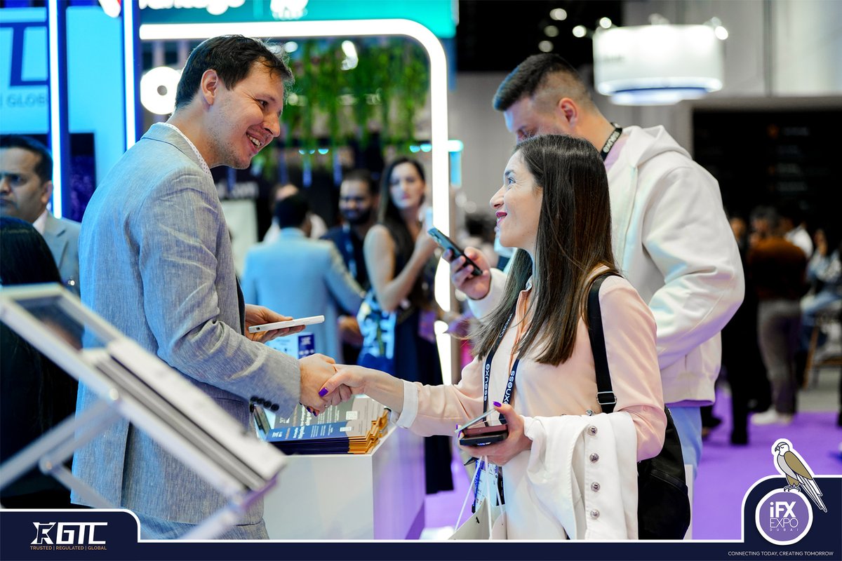GTC_fx's tweet photo. Day 2 and what a powerful close at iFX Expo Dubai 2026!

We were also proud to take centre stage as Jameel moderated the panel discussion on “Margin Optimization: Leverage That Works for You”, attended by hundreds of traders eager to gain deeper market insights. https://t.co/OZqmqeRcAu