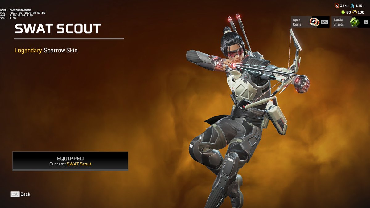🏹 Sparrow Giveaway
I'm giving away 2,000 Apex Coins for Sparrow's new skin 'SWAT Scout' 
To Enter:
- Follow <a href="/FabianoGuarin0/">Fabiano Guarino (CEO of Sparrow mains) 🇮🇹</a> 
- Comment your favourite thing about Sparrow
- ❤️ &amp; ♻️

Winner will be announced on the 17th!

Thanks <a href="/EA/">Electronic Arts</a> &amp; <a href="/Respawn/">Respawn</a> 🫶
#EAPartner #Sparrow #ApexLegends