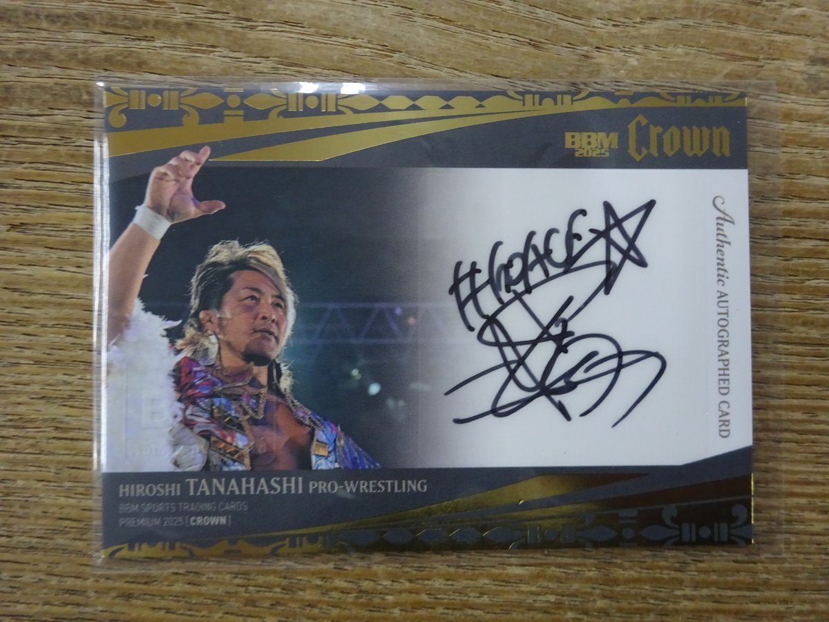 プロレス ) 棚橋弘至 直筆サイン 48枚限定