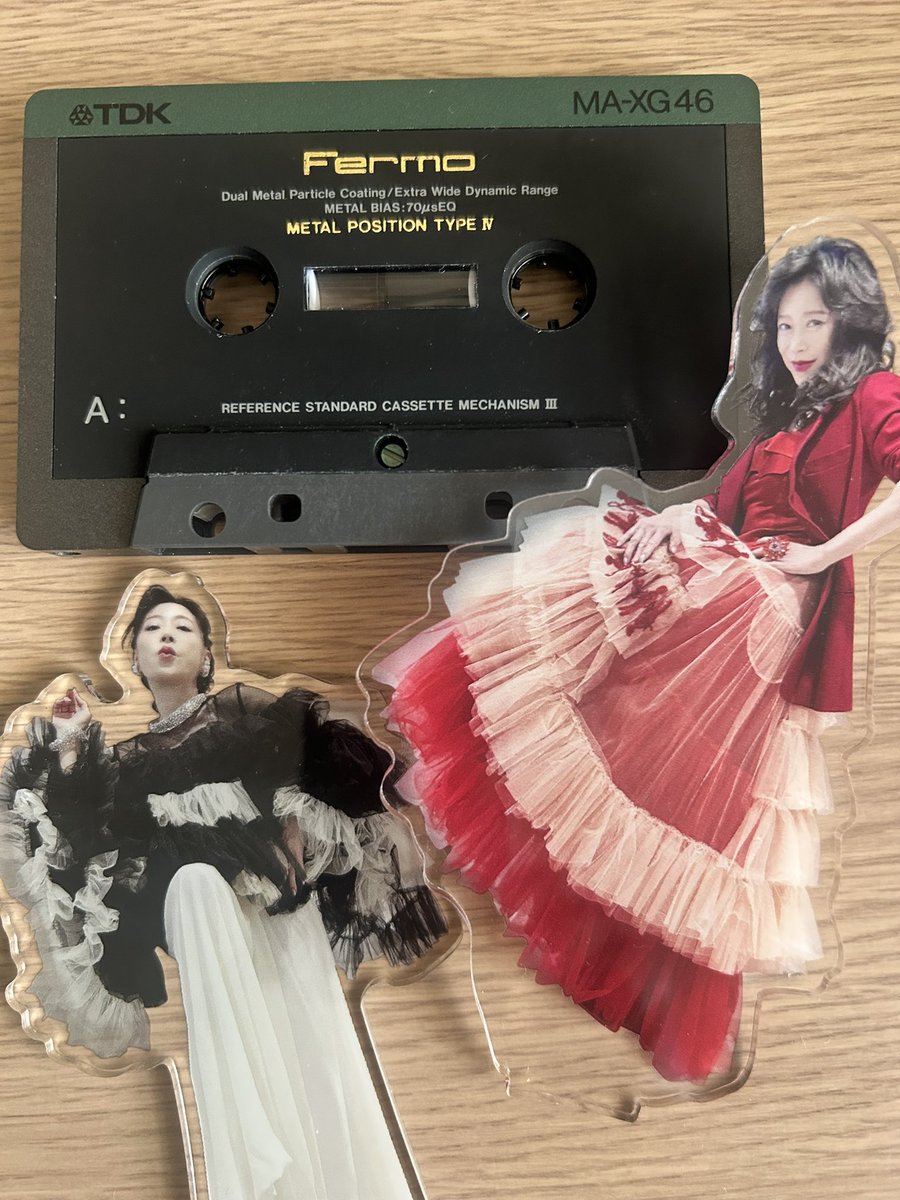 もちろん、今日は明菜ちゃんを聞きまくってす。😊 #コンサートツアー