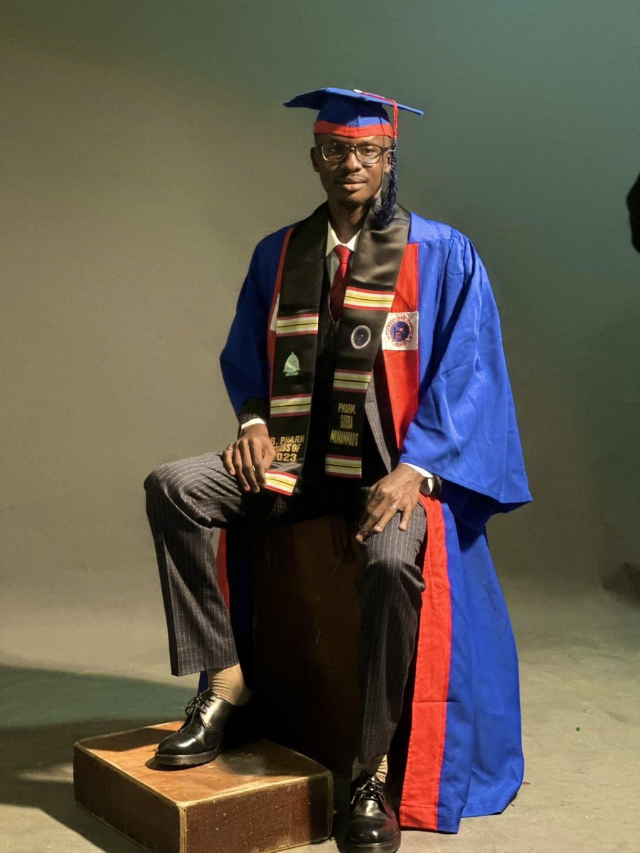 Garbaamoh's tweet image. New level unlocked.
Inducted into the pharmacy profession
Pharm. Muhammad Garba
(B.pharm, ABU Zaria. MPSN)