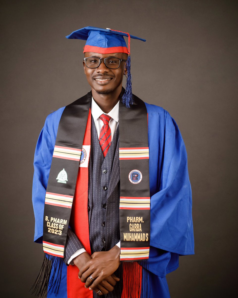 Garbaamoh's tweet image. New level unlocked.
Inducted into the pharmacy profession
Pharm. Muhammad Garba
(B.pharm, ABU Zaria. MPSN)