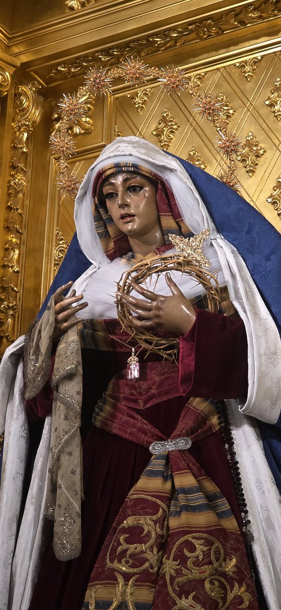 HdaddelaColumna's tweet photo. 🔴 CUARESMA|
María Stma. de la O ataviada de #Hebrea para este próximo tiempo de #Cuaresma, en su capilla de la parroquia de los Santos Mártires Ciriaco y Paula.
#CofradíasMLG https://t.co/nr4Wbzgtu2