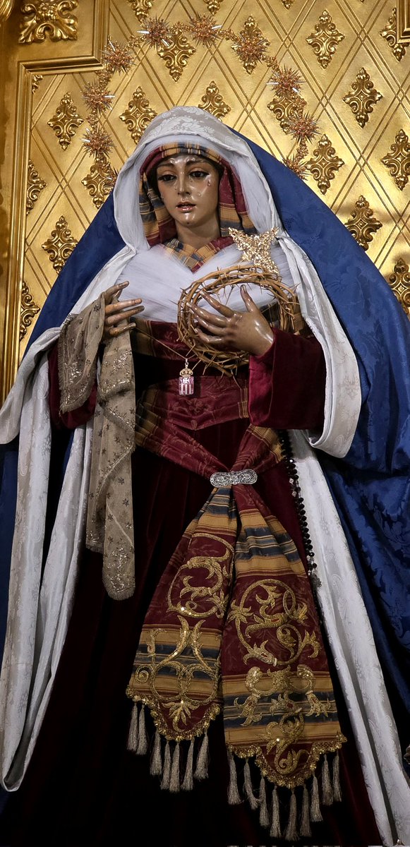 HdaddelaColumna's tweet photo. 🔴 CUARESMA|
María Stma. de la O ataviada de #Hebrea para este próximo tiempo de #Cuaresma, en su capilla de la parroquia de los Santos Mártires Ciriaco y Paula.
#CofradíasMLG https://t.co/nr4Wbzgtu2