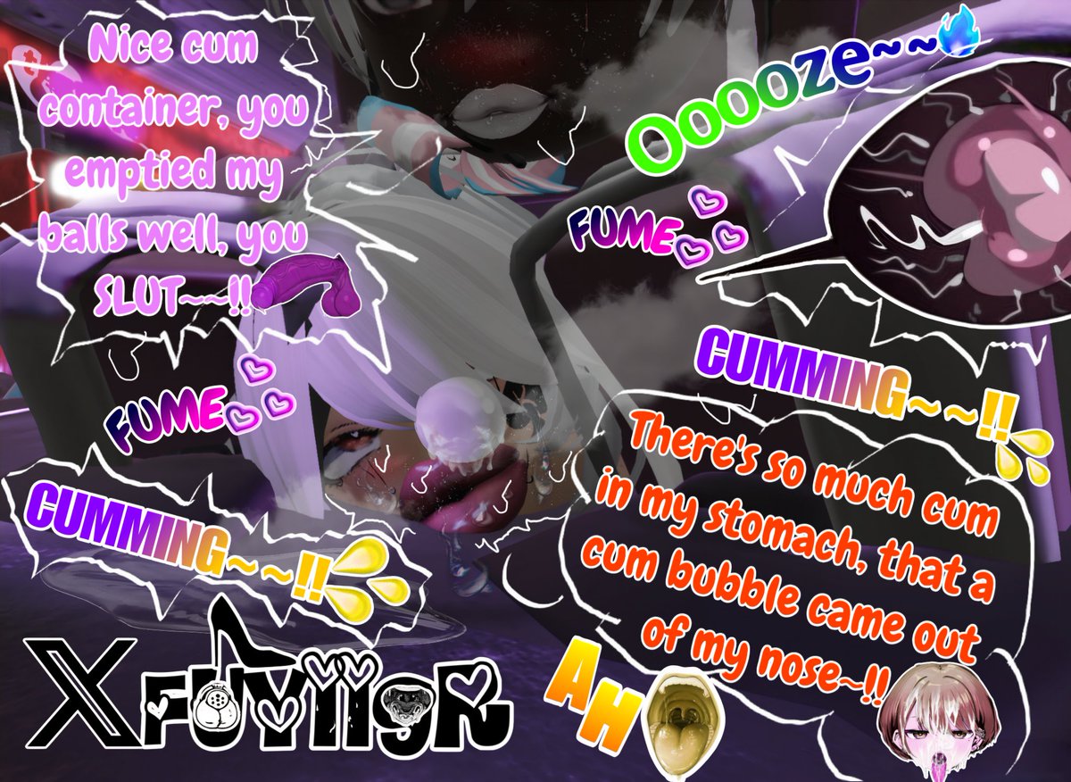 Part 2: Time to fill a balloon💦🫦🎈
Collab: Yuu(Discord)💿

After hours of fucking, of being the slut with my mommy futa cock, in the end he left me full of juicy cum in my belly and a bubble of cum came out of my nose🫧🐽💦

#robloxcondo #futanari  #roblacked #robloxnsfw #rr34