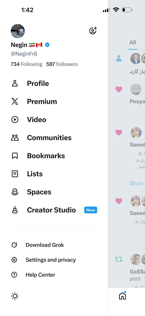 NeginFr8's tweet photo. الوعده وفا 
گفته بودم 100 نفر اما 
205 نفر فالو کردم 
فردا هم این کار ادامه میدم.

لطفا هشتگ هارو ترند نگه‌ دارین 
هدف مون فراموش نکنین

#IranMassacre 
#IranianRevolution2026 
#KingRezaPahlavi https://t.co/XxHKnSvusA