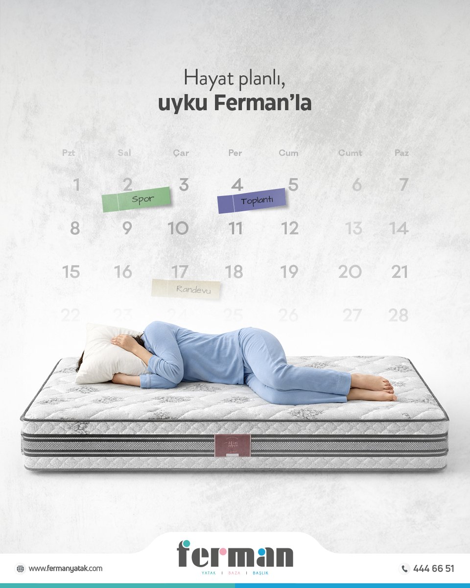 FermanYatak42's tweet photo. Uykusuz geçen bir gece, tüm günün dengesini bozabilir.
Ferman Yatak &amp; Baza ile güne dinlenmiş başlayın, hayatı ertelemeyin.

🛏️ Konfor
🌙 Kesintisiz uyku
☀️ Güçlü sabahlar

#FermanYatak #KaliteliUyku #GüneHazırUyan https://t.co/hlNRcJQb0s