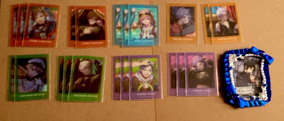 2_yy0's tweet photo. 【交換】A3! エースリー ぱしゃこれ クリア  クリアぱしゃこれ 特典

譲→画像参照
求→箔 真澄 幸 左京 東＞丞
        真澄 幸 左京 丞 東

開花前⇆開花前,開花後⇆開花後
箔⇆箔を希望。
組違いも検討可能です。

検索からでもお声掛け下さい。 https://t.co/CuslowTNkN