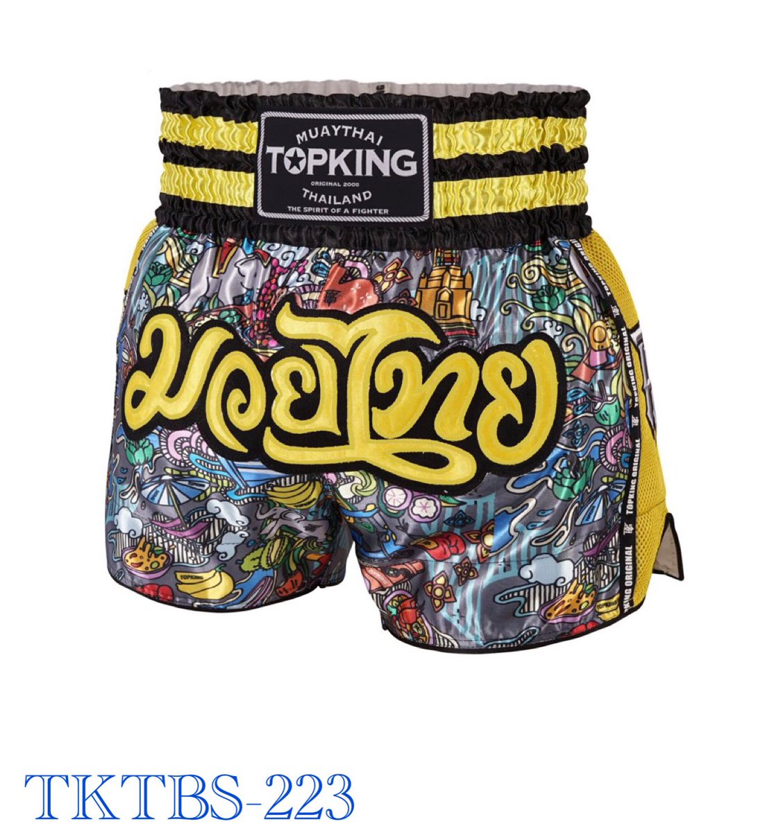 🆕 🩳『TOP KING THAI BOXING SHORTS』 品番:TKTBS-223 カラー