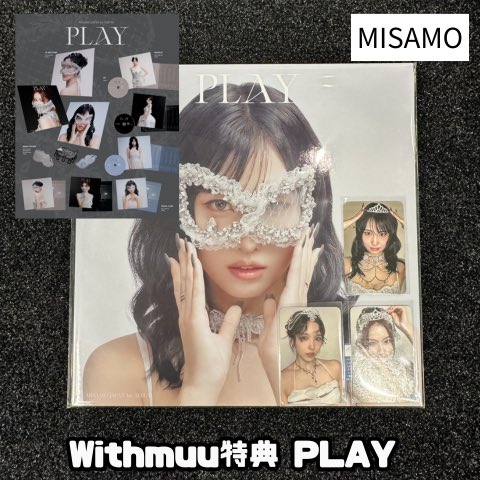 ♡*⃛様 MISAMO PLAY withmuu サナ　sana MISAMO - JAPAN 1st Album PLAY (SANA Ver.)