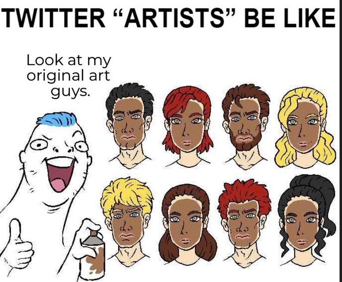 MistNinjaJulian's tweet photo. @AzuresTurnabout Retarded nigga stole and drew over existing artwork. And of course you ignored and didn't draw who actually has dark skin which is his dad Jecht. Smh https://t.co/mD5Ds7k9E7