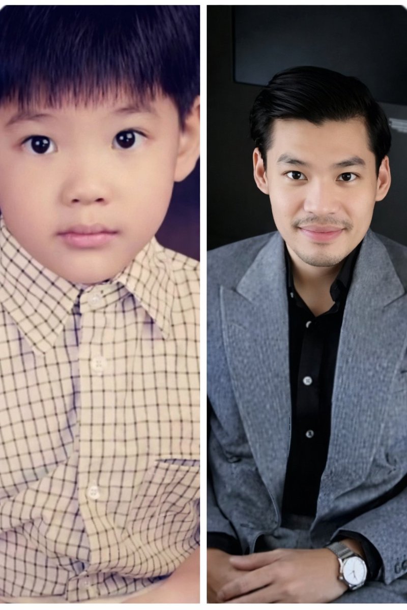 เด็กน้อยตาเเป่ววันนั้น
โตมาเป็นสูทหล่อวันนี้😎