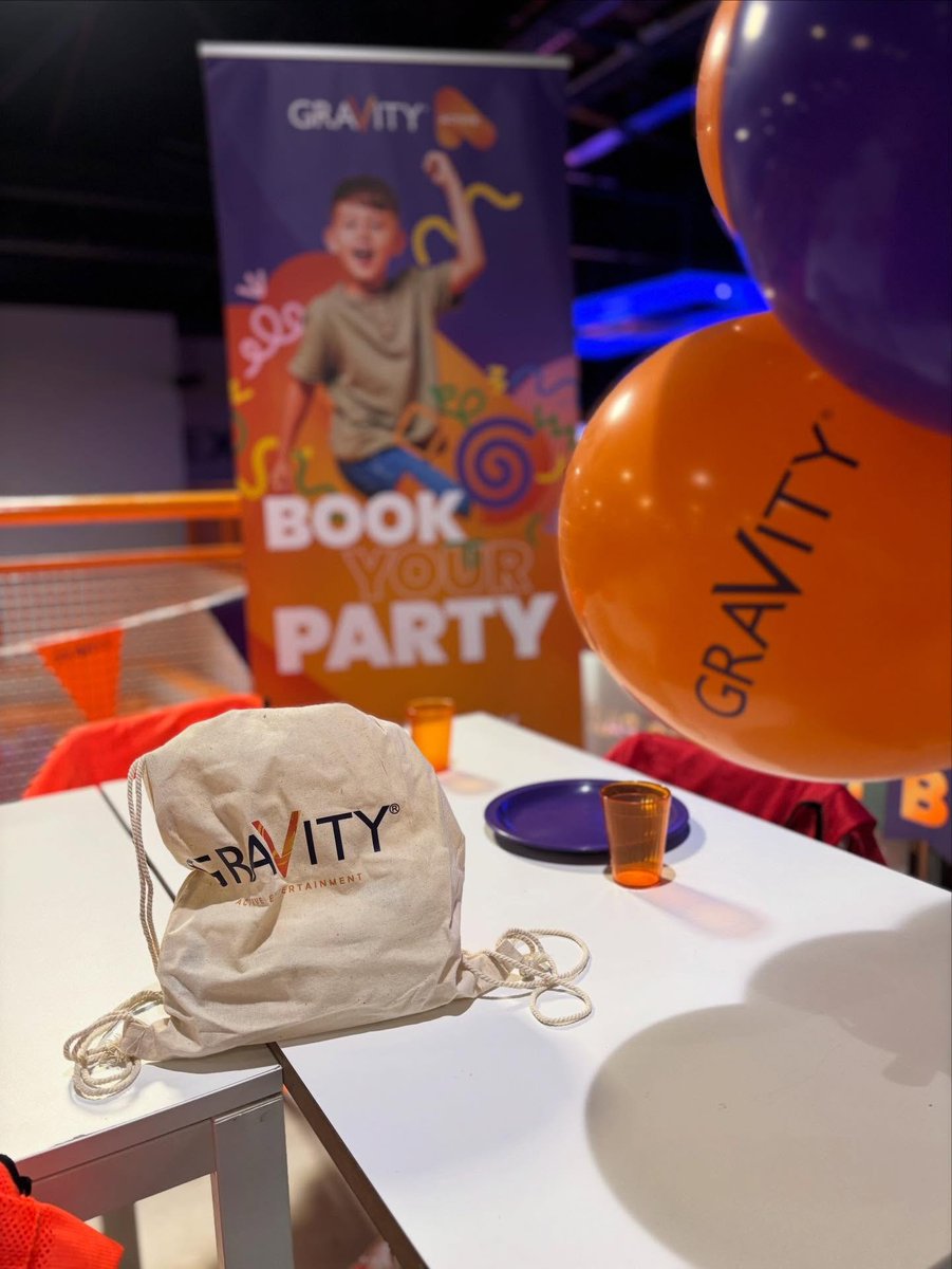 Level up the party 🎉

Upgrade to a Gravity Gift Bag for just £5.50 per child, plus discounted Slush Cups at £3.95 each. Fun, reusable goodies to keep the birthday buzz going 🥳