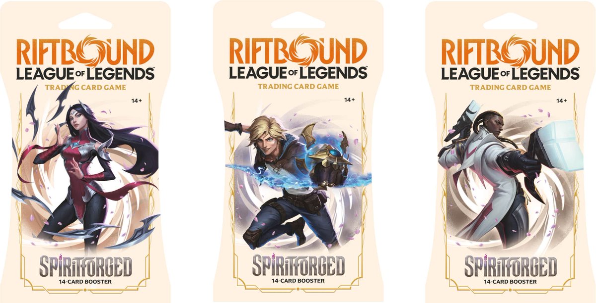 iamapokeMOM's tweet photo. Riftbound - League of Legends Trading Card Game: Spiritforged Sleeved Booster - Styles May Vary #ad (02:46:41.293 AM EST)

https://t.co/jlmd9HYW37 https://t.co/jkW350WB1e
