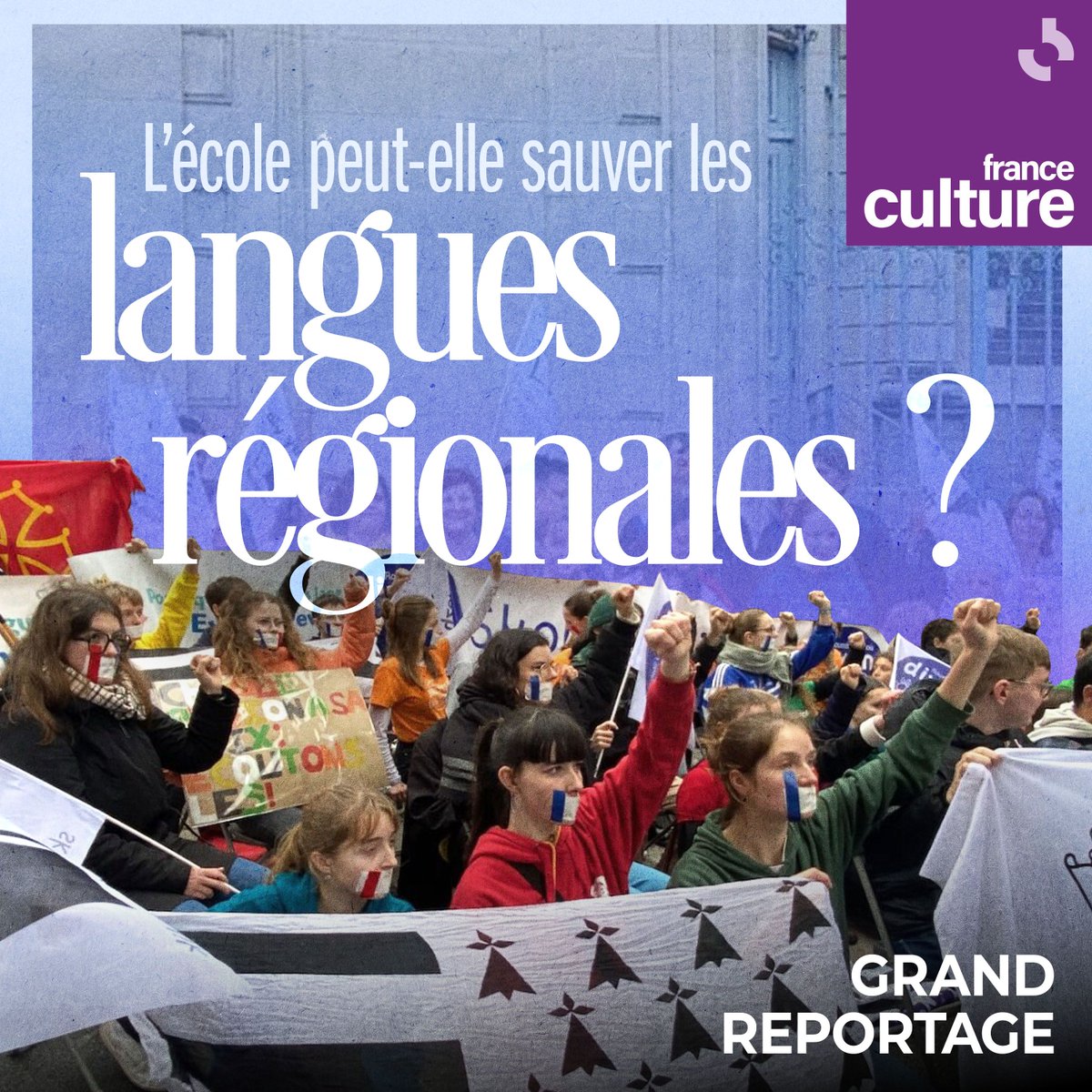 L'école peut-elle sauver les langues régionales ?
Plus de 70 langues régionales sont parlées en France, mais ce patrimoine immatériel est en péril.
Série audio en 5 volets
radiofrance.fr/franceculture/…