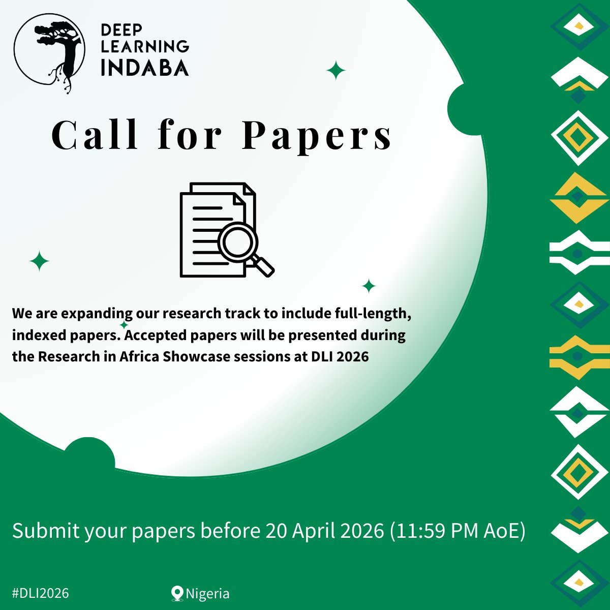 Deep Learning Indaba tweet media