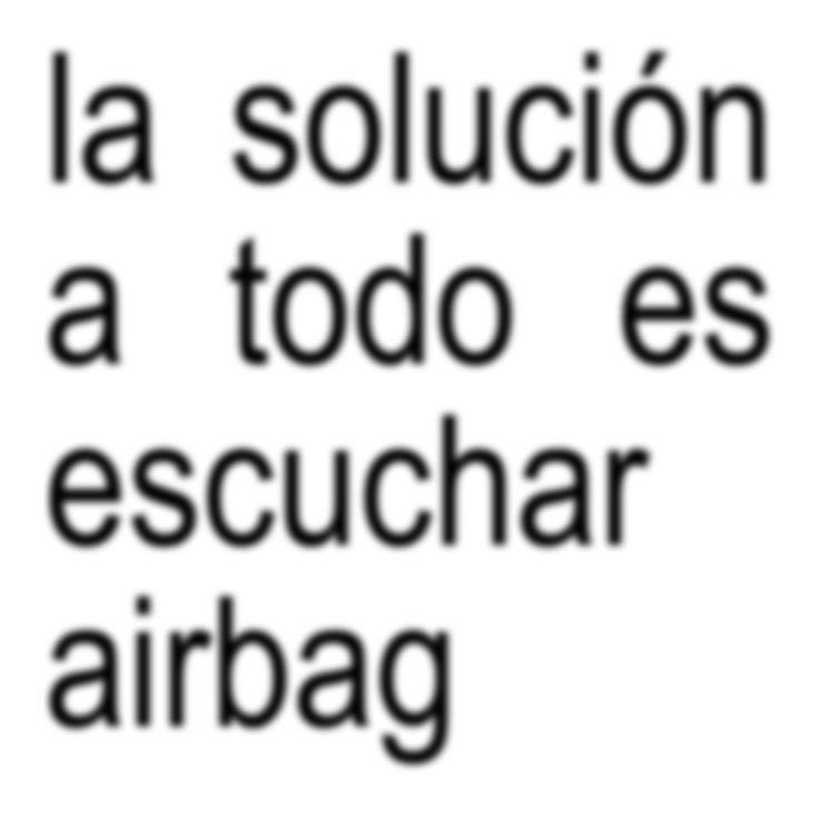 noanaile's tweet photo. estaba de mal humor y me puse a ver airbag en vivo, ahora estoy 10 puntos https://t.co/KHgJWKHERj