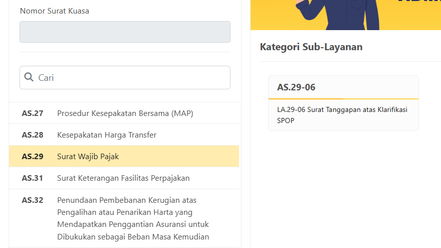 Ucay99's tweet photo. @kring_pajak tampilannya hanya ini min, hanya ada AS.29-06, yg 03 tidak ada, kenapa ya? https://t.co/AdXkw0sNjY