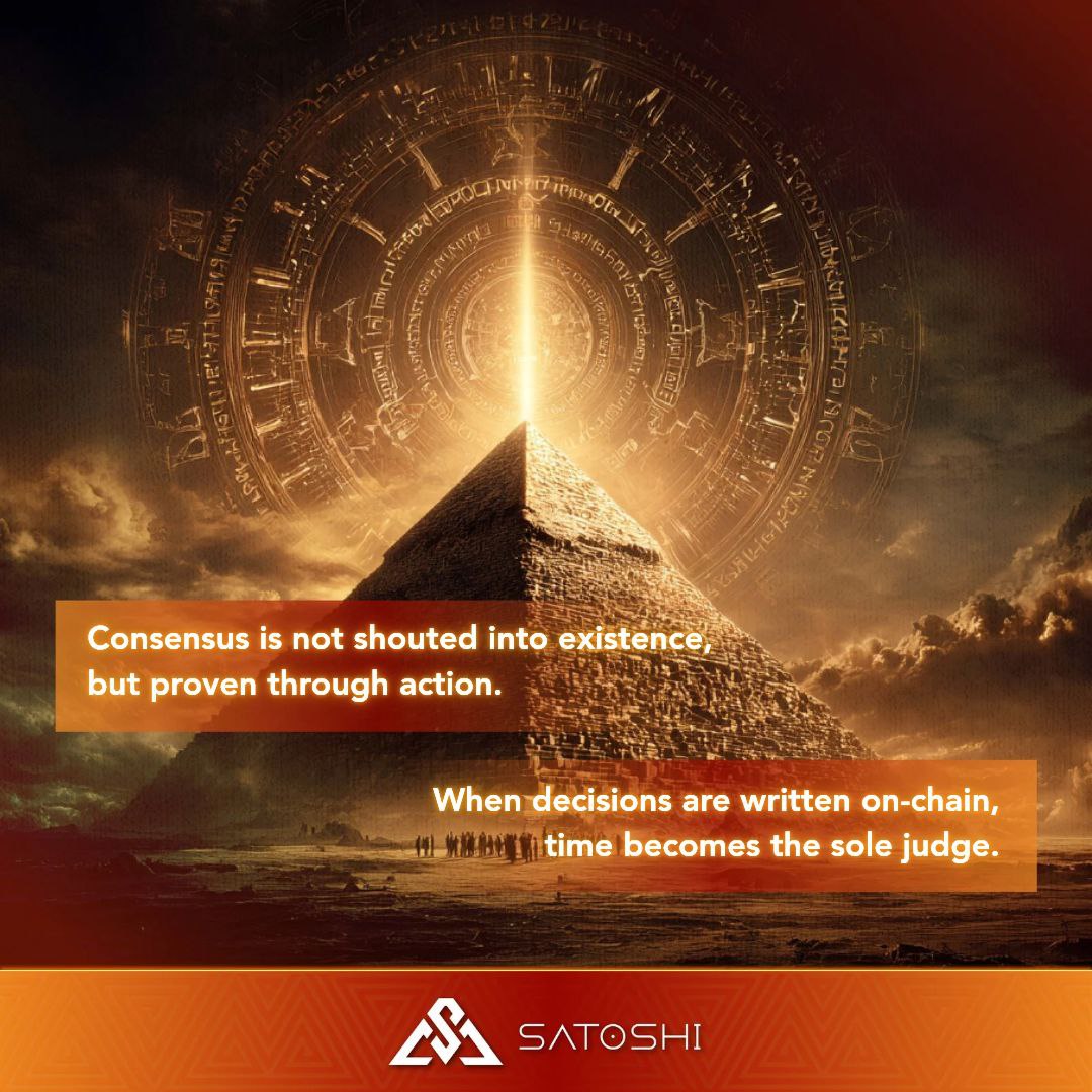 SPRDEFI's tweet image. Consensus is not faith, but logical necessity 💫  

When that light pierces through the darkness,  all who stand firm  
will become part of the light 🌟  

#SatoshiProtocol #ConsensusValue #OnChainEternity
