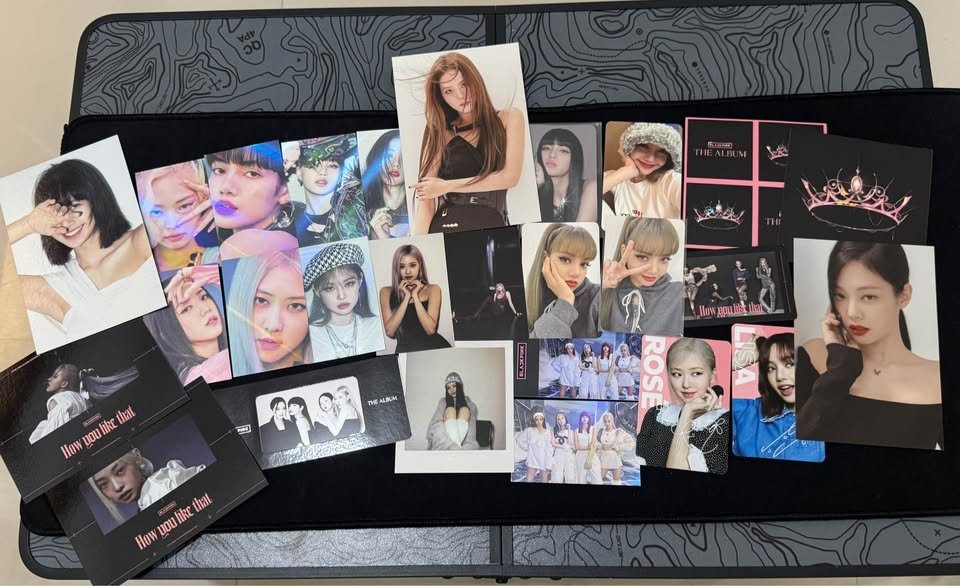 KPOP_DREAMPH's tweet photo. WTS/LFB

Blackpink Unsealed Albums &amp; Photocards

Albums: 
How You Like That - PHP 500 (with poster) 
Lisa First Single Album (Gold) - PHP 450 (with poster) Lisa First Single Album (Black) - PHP 450 (with poster)  

Photocards:
Get all - 1,800 
Each item - depends on era https://t.co/Fw3NAp6YUg