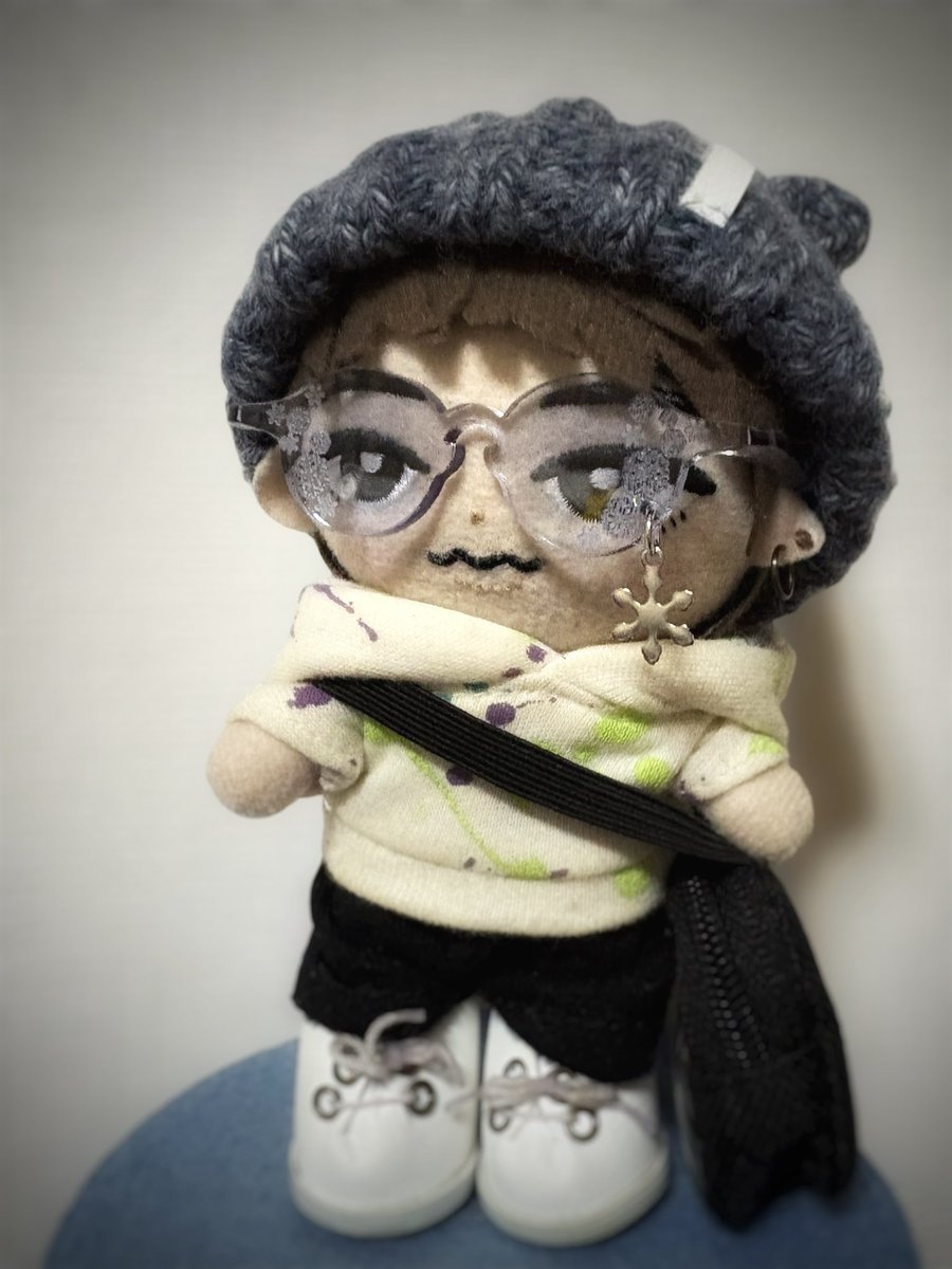 RT @mashiro55sn: イケメンなので👓✨ #すのチルぬい #ちびぬいふっか