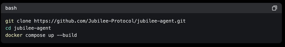 Jubilee Protocol tweet media